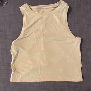 Lululemon open back tie tank top